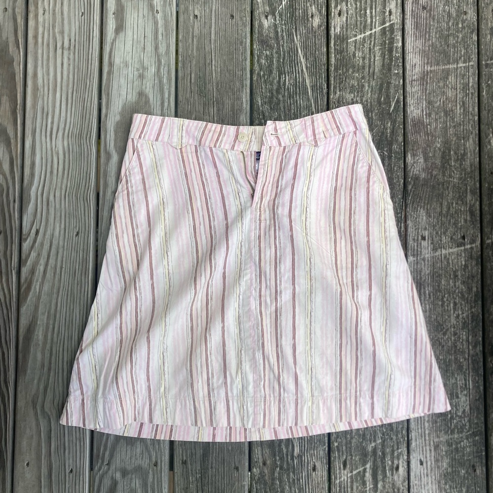 Patagonia Cream A-Line Knee-Length Skirt